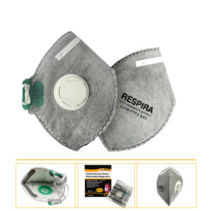 ماسک کربن اکتیو ffp2 n95 رسپیرا (بسته 12عددی)